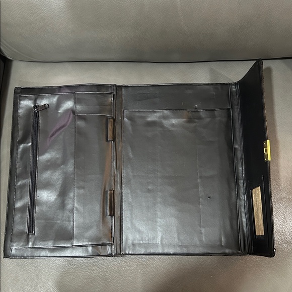 Genuine Eel Skin Portfolio Vintage EUVC 14x10 - Picture 6 of 10